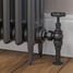 T-MAN-038-AG-PEW-PIP-LS01 - Rufford Traditional Manual Angled Pewter Radiator Valves With Sleeves T-MAN-038-AG-PEW-PIP-LS01 - Rufford Traditional Manual Angled Pewter Radiator Valves With Sleeves